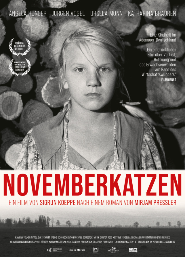 Neues Filmplakat Novemberkatzen